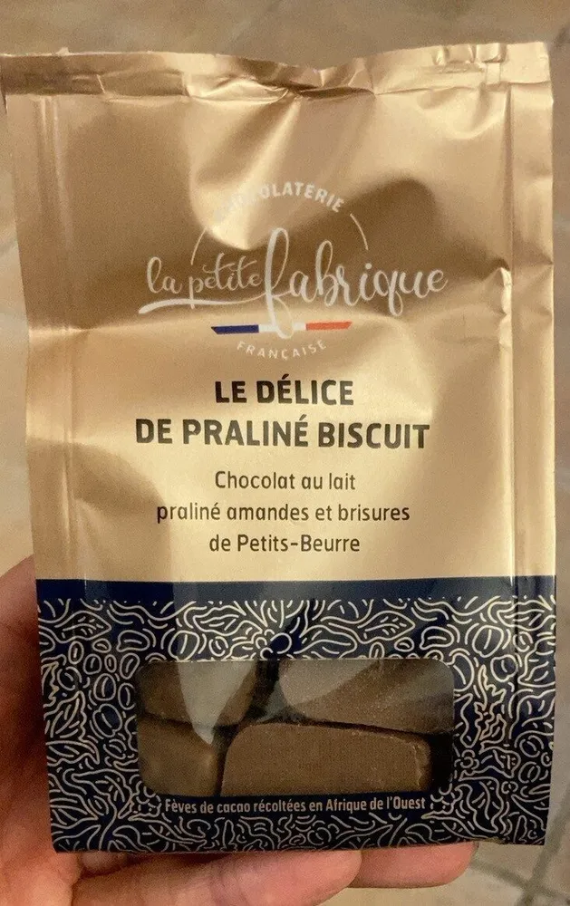 Le delice de praliné biscuit