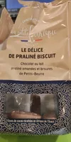 Le délice de praliné biscuit