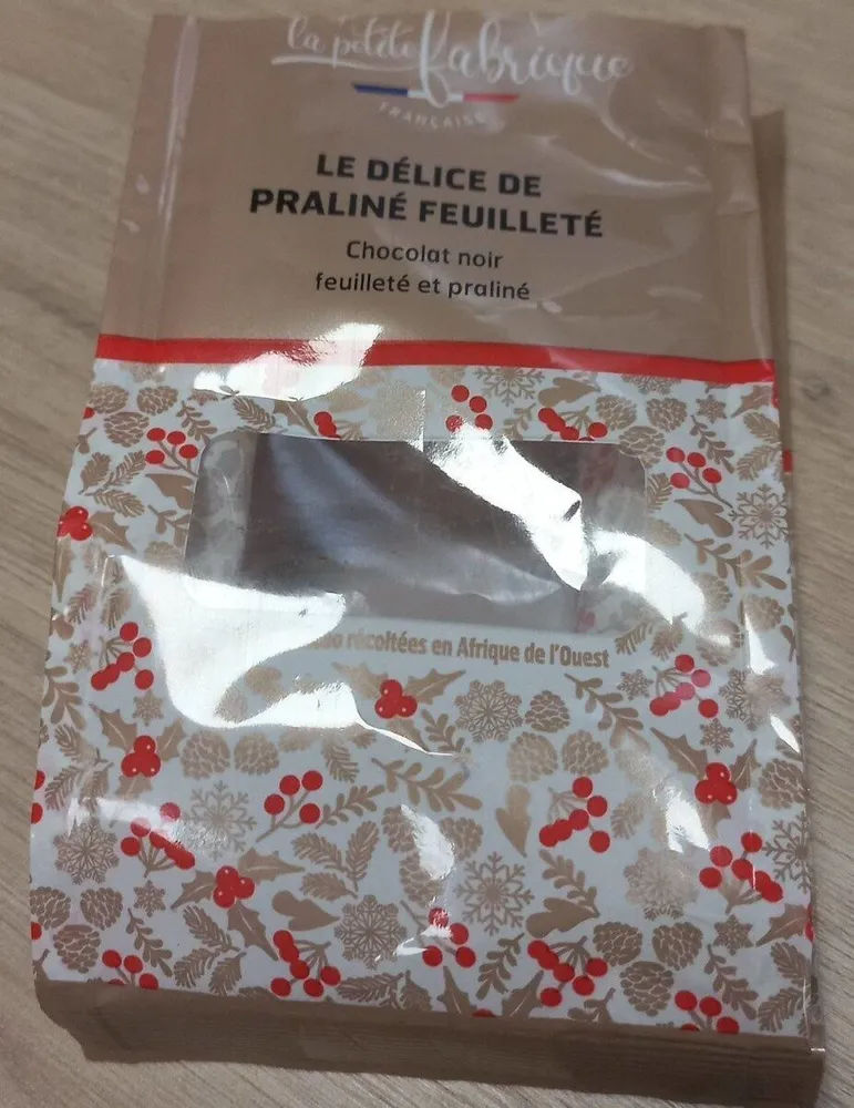 Le délice de praliné feuilleté