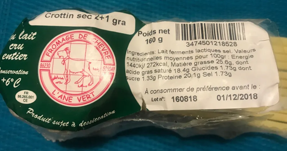 Crottin de chevre sec