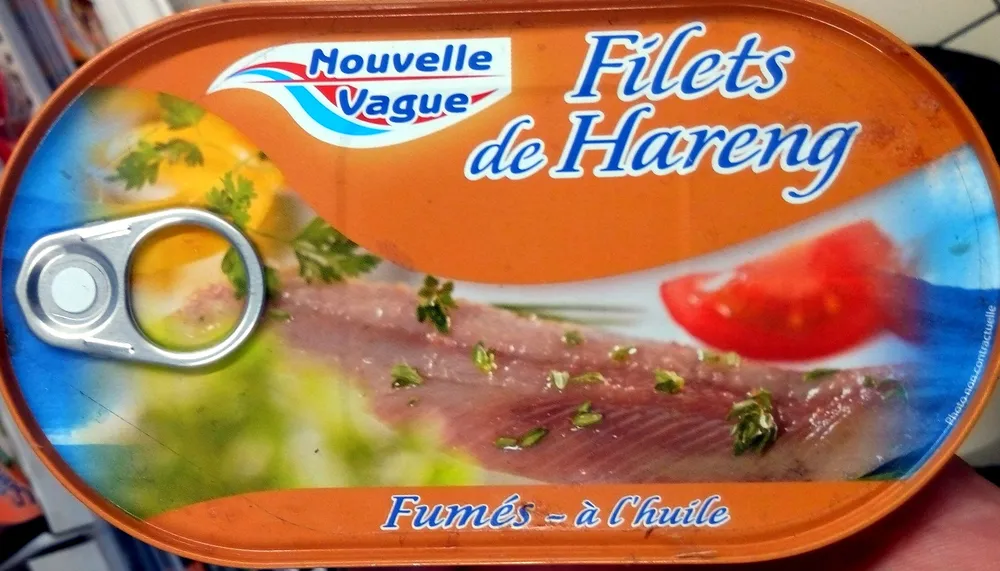 Filets de hareng fumés à l'huile