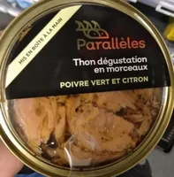 Thon dégustations en morceaux poivre et et sel
