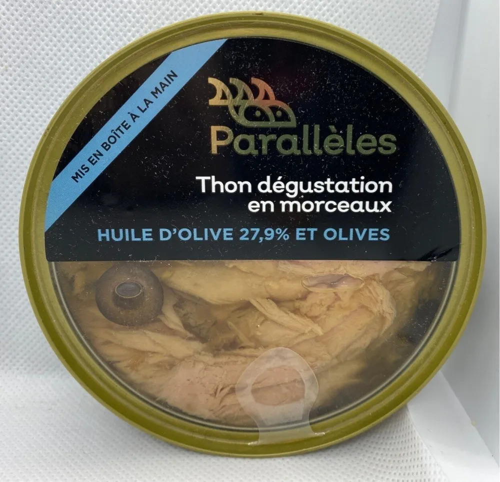 Thon dégustation en morceaux