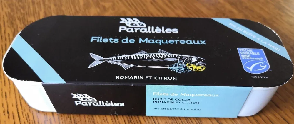 Filets de Maquereaux romarin et citron