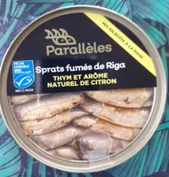 Sprats fumés de Riga Thym et arôme de citron