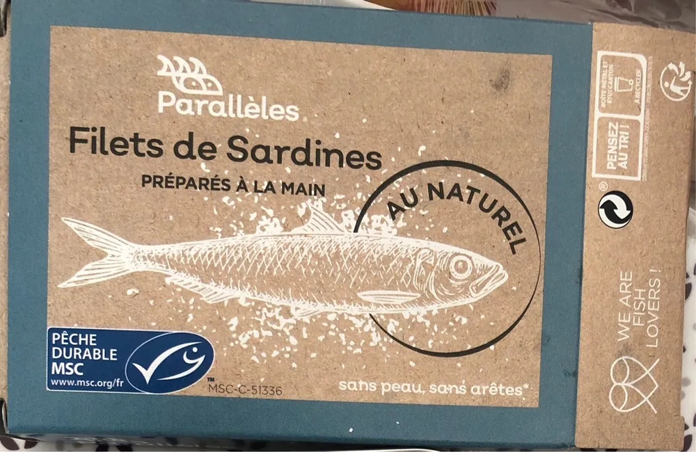Filets de sardines