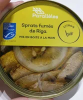 Sprats fumé citron bio