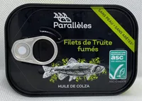 Filets fumés de truite fumés huile de colza