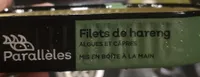 Filets de hareng aux algues et aux câpres