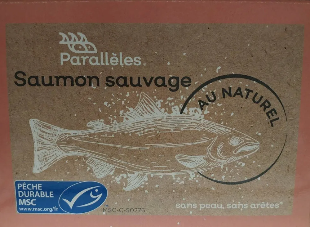 Saumon sauvage au naturel