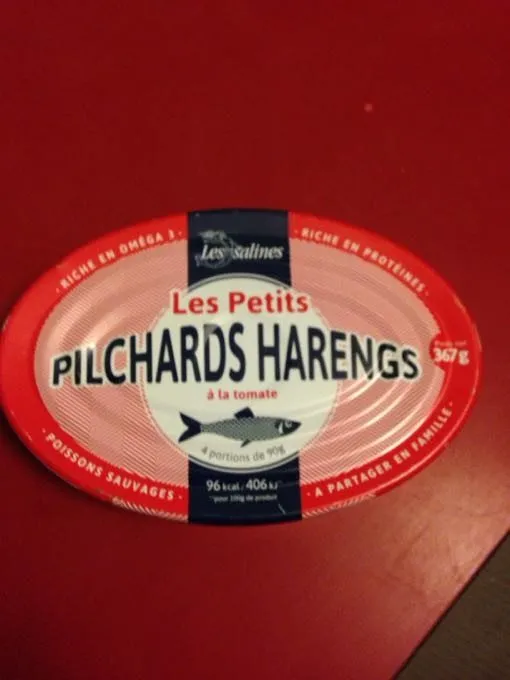 Les Petits Pilchards Harengs à la tomate