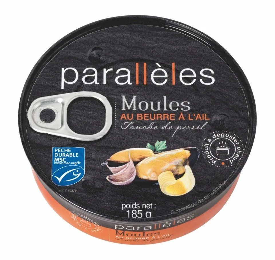 Moules au beurre à l'ail