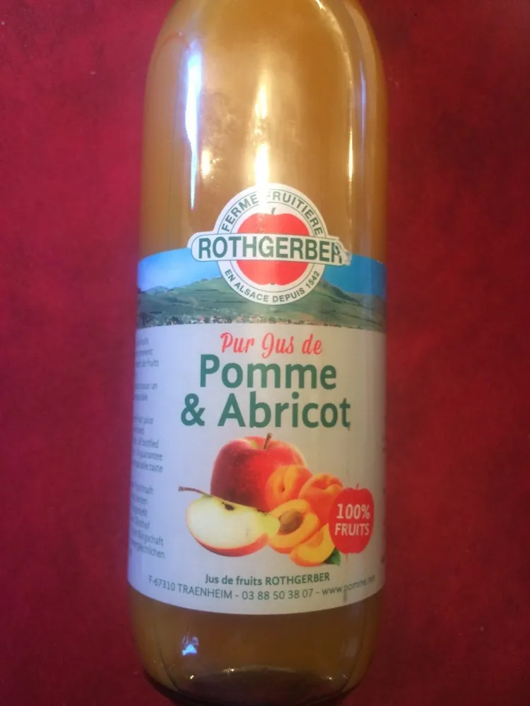 Pur jus de pomme & abricot