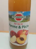 Pur jus de pomme & pêche
