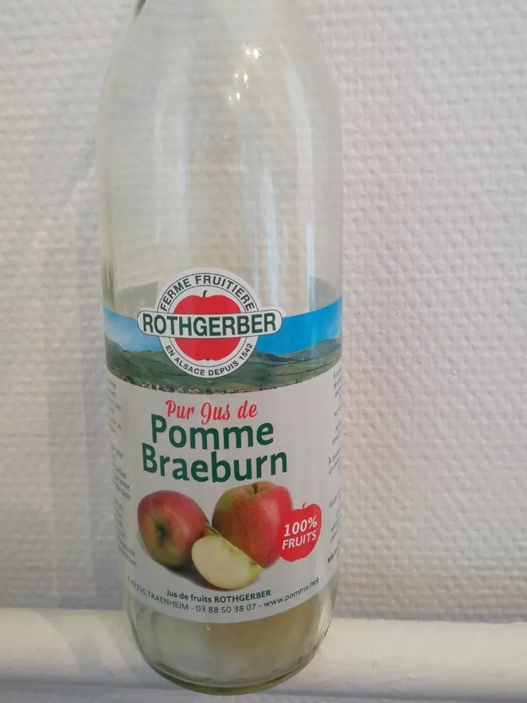 Pur jus de pomme Braeburn