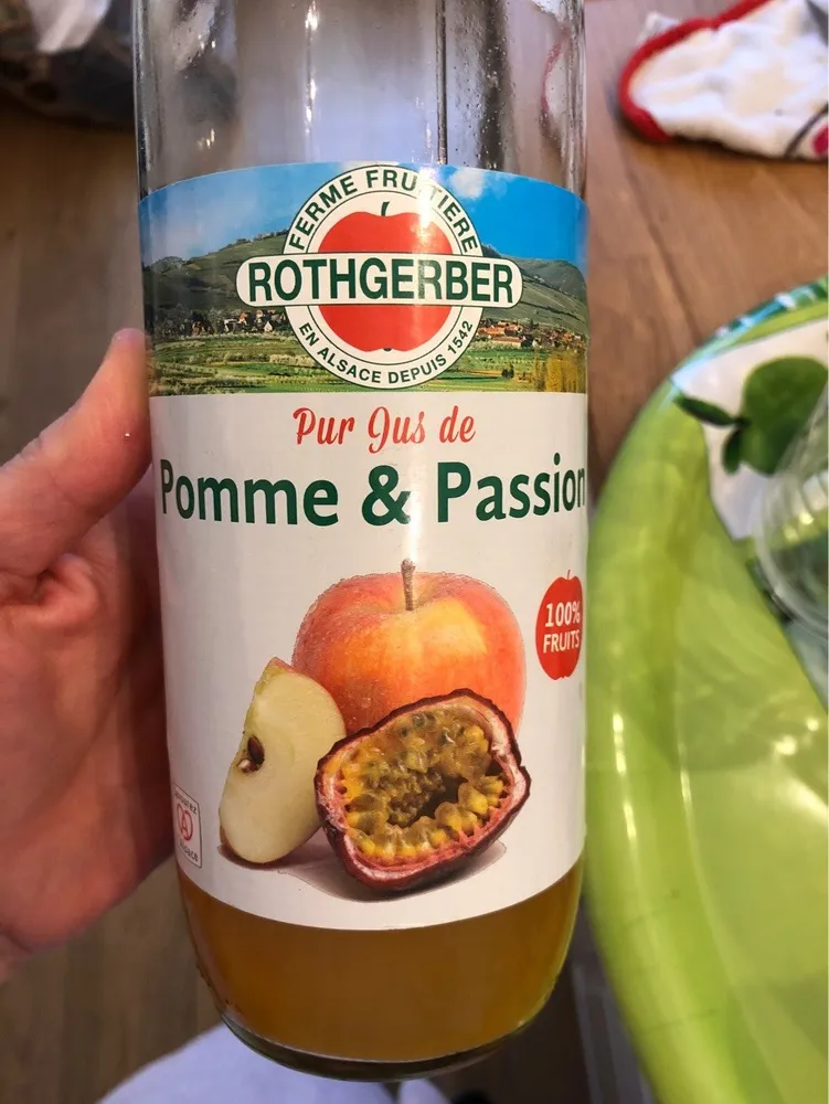 Pur jus pomme passion