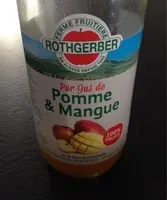 Jus de pomme et mangue