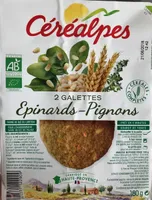Galettes epinards pignons