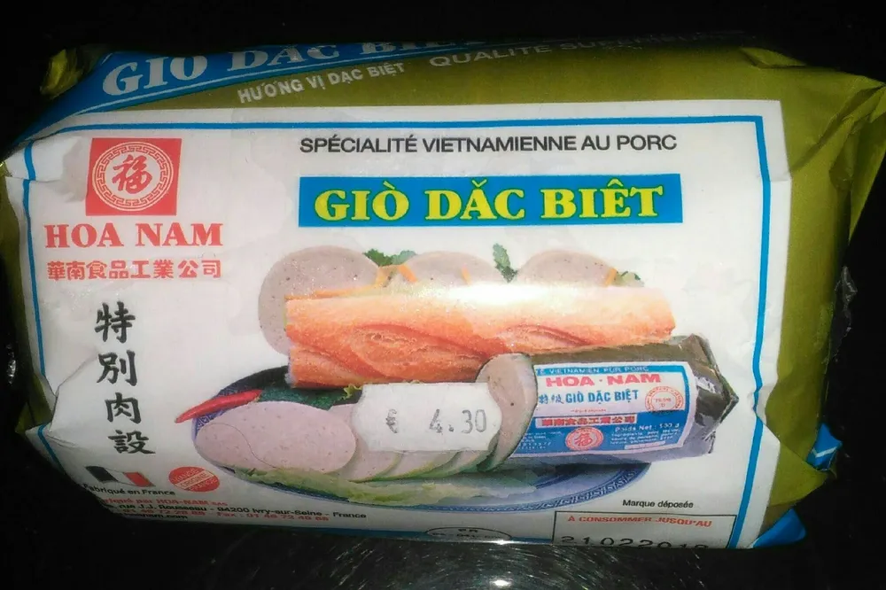 Gio Dac Biet pâté vietnamien au porc