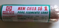 Nem Chua Sõ (Porc fermenté long)