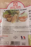 8 pâtés impériaux au porc
