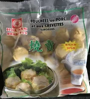 Bouchées au porc et aux crevettes