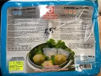 Raviolis crevettes