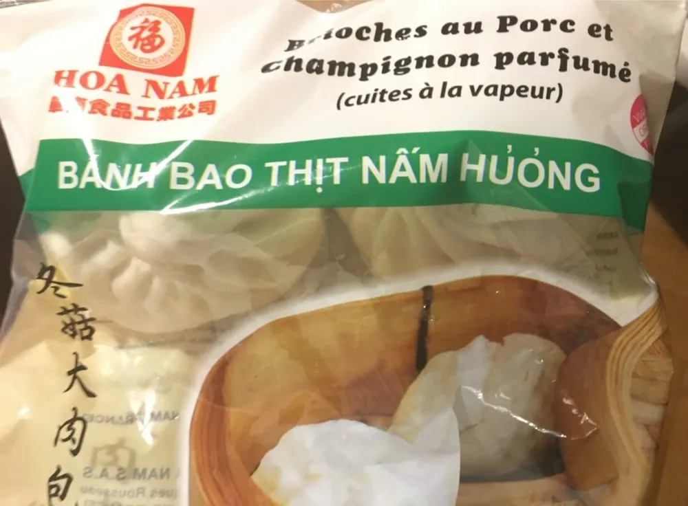 Brioches au Porc et Champignon parfumé