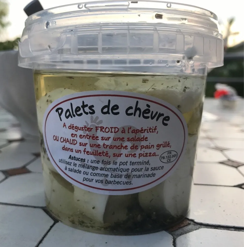 Palets de chèvre