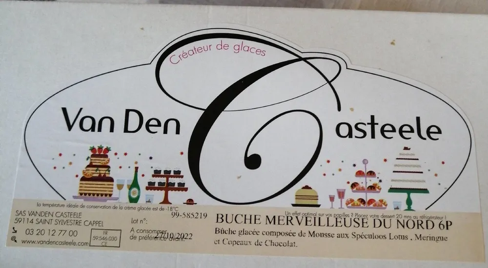 Bûche merveilleuse du nord