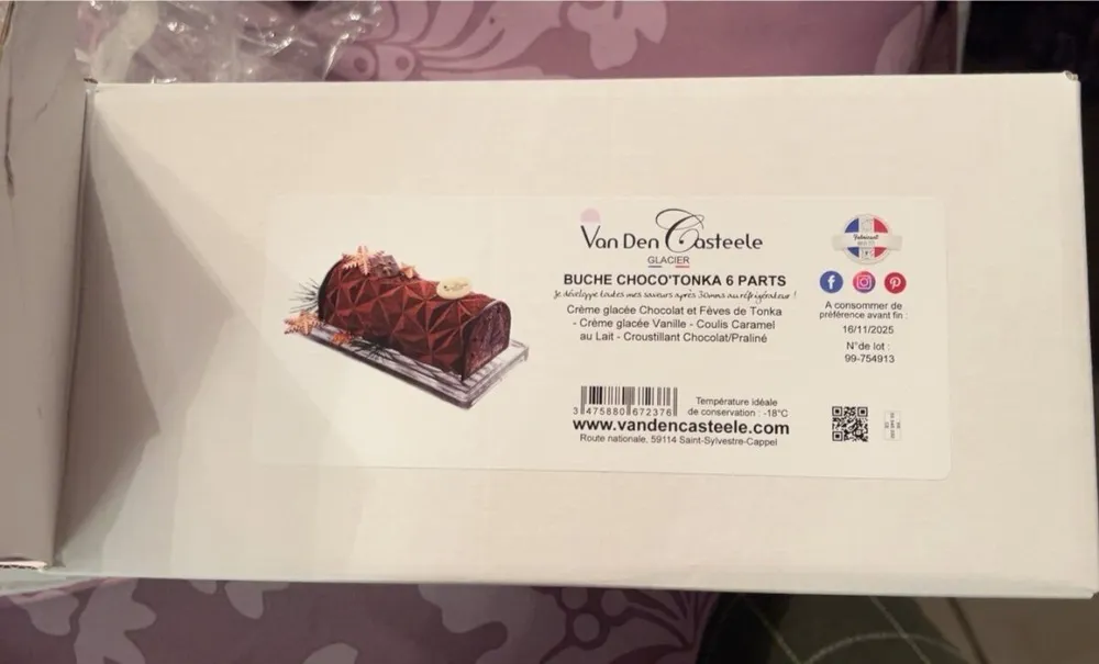 Buche choco tonka