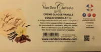 Crème glacée vanille coulis de chocolat