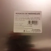 Rosaces de meringues