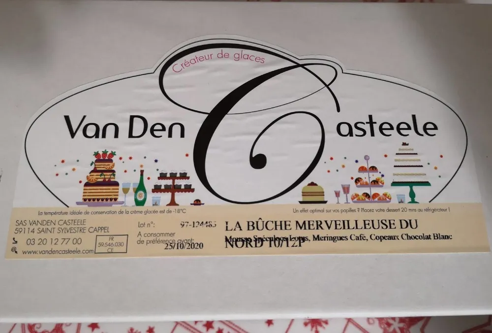 Bûche merveilleuse du nord