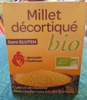Millet décortiqué bio