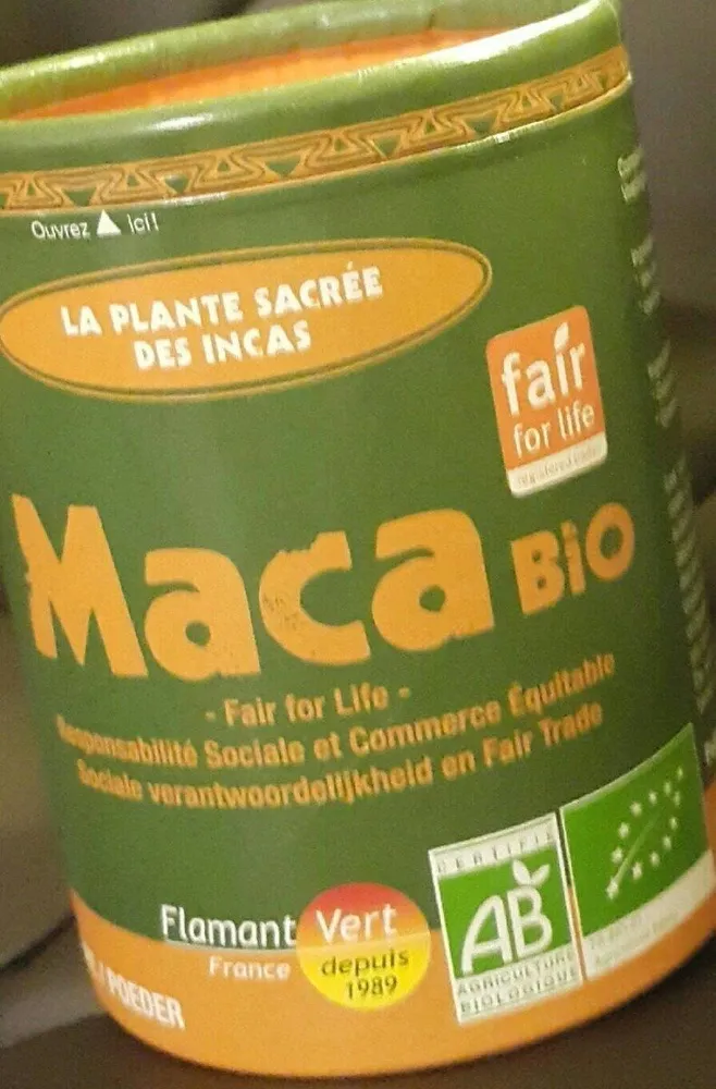 Maca En Poudre Bio - 150 G - Flamant Vert