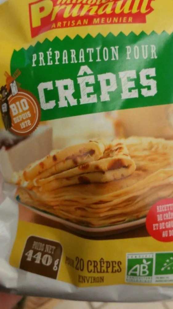 Préparation pour crêpes