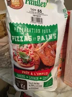 Préparation pour pizzas et pains