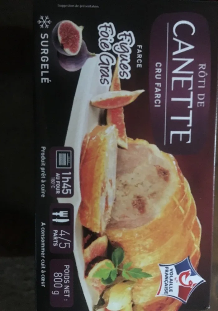 Roti de cabette cru farci