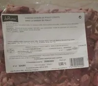 Émincé de gésiers de poulet