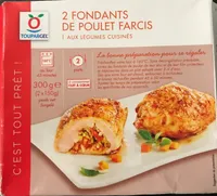 2 Fondants de Poulet Farcis aux Légumes Cuisinés