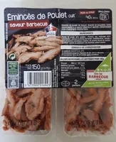 Émincés de poulet cuit saveur barbecue