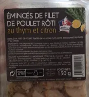 Eminces de poulet