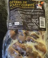Gésiers de poulet confits