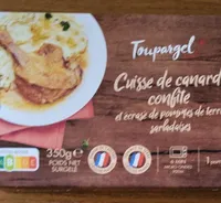 Cuisse de canard confite et écrasé de pommes de terre