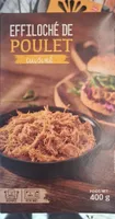 Effiloché de poulet cuisiné