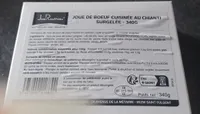 Joue de bœuf cuisinée au chianti