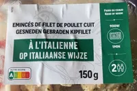 Emincés de filet de poulet cuit à l’italienne