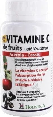 Holistica Vitamine C De Fruits 60 Comprimés