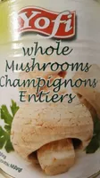 Champignons entiers